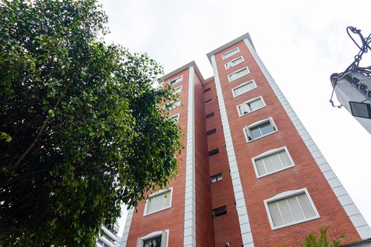 Fachada de apartamento à venda com 1 quarto, 58m² em Indianópolis, São Paulo
