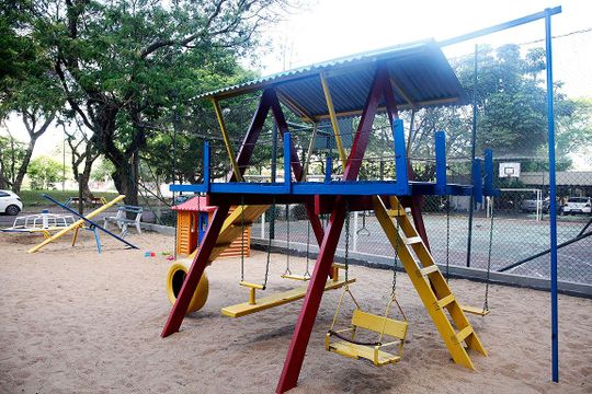 Área Comum - Playground de apartamento à venda com 3 quartos, 94m² em Azenha, Porto Alegre