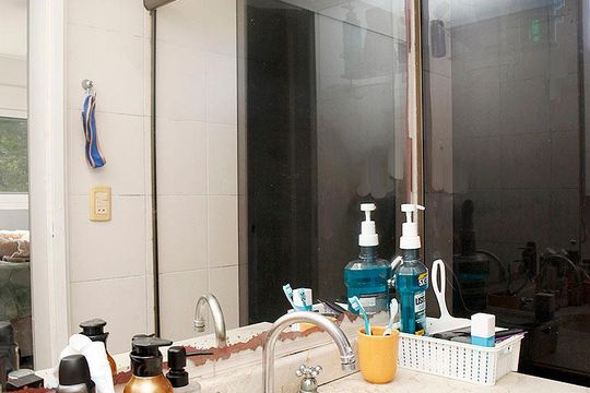 Banheiro 1 Quarto Suíte de apartamento à venda com 3 quartos, 94m² em Azenha, Porto Alegre