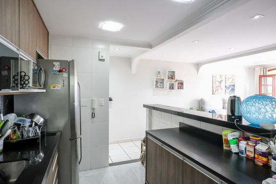 Cozinha de apartamento à venda com 3 quartos, 80m² em Rudge Ramos, São Bernardo do Campo