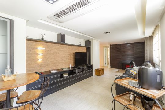 Sala de apartamento para alugar com 2 quartos, 122m² em Itaim Bibi, São Paulo