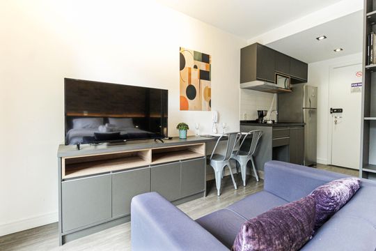 Studio de apartamento à venda com 1 quarto, 25m² em Indianópolis, São Paulo