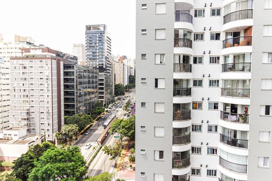 Vista de apartamento à venda com 1 quarto, 18m² em Jardim Paulista, São Paulo