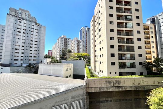 Vista da Varanda de kitnet/studio à venda com 1 quarto, 29m² em Vila Santa Catarina, São Paulo
