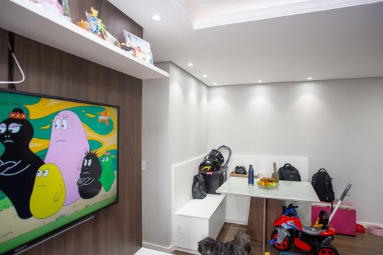 Sala de apartamento à venda com 2 quartos, 52m² em Centro, Diadema