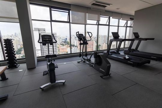 Academia de kitnet/studio para alugar com 1 quarto, 27m² em Pompeia, São Paulo