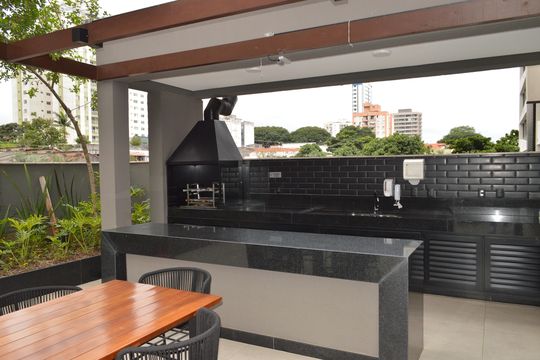 Área Comum - Churrasqueira de kitnet/studio à venda com 1 quarto, 20m² em Ipiranga, São Paulo