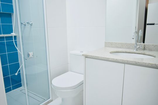  Banheiro de kitnet/studio à venda com 0 quarto, 26m² em Vila Clementino, São Paulo