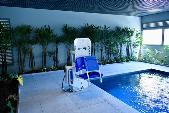 Área comum - Piscina de kitnet/studio à venda com 0 quarto, 26m² em Vila Clementino, São Paulo