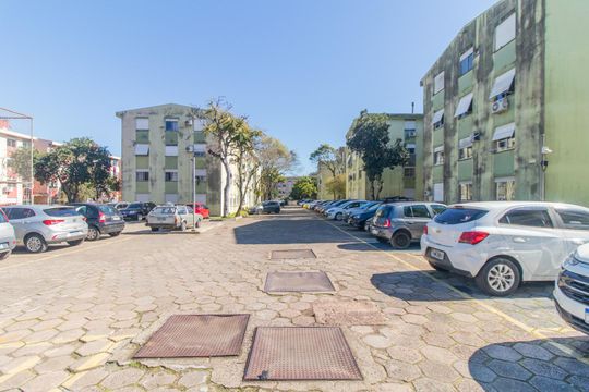 Área comum de apartamento à venda com 2 quartos, 57m² em Vila Nova, Porto Alegre