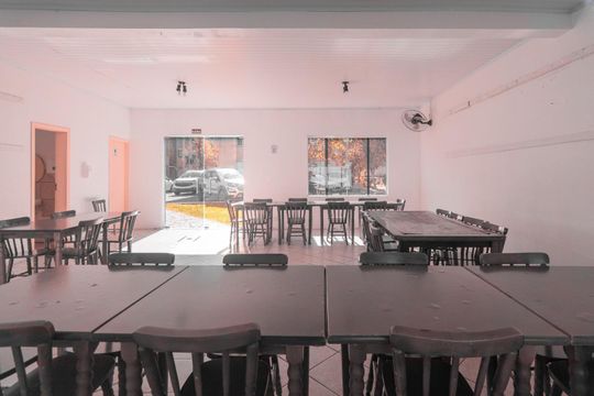 Área comum - Salão de festas de apartamento à venda com 2 quartos, 57m² em Vila Nova, Porto Alegre