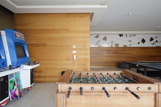 Área comum de apartamento para alugar com 3 quartos, 121m² em Jardim Monte Kemel, São Paulo