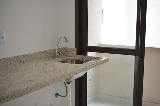Área de Serviço de apartamento à venda com 2 quartos, 55m² em Parque das Nações, Santo André