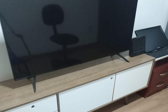 Sala de apartamento à venda com 1 quarto, 40m² em Loteamento Parque São Martinho, Campinas