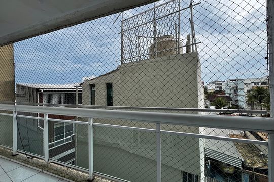 Varanda Quarto 1 de apartamento à venda com 2 quartos, 60m² em Recreio dos Bandeirantes, Rio de Janeiro