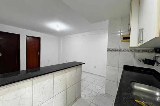 Cozinha de apartamento à venda com 2 quartos, 60m² em Recreio dos Bandeirantes, Rio de Janeiro