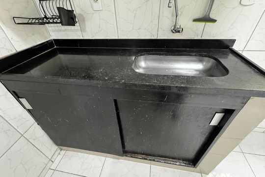 Cozinha de apartamento à venda com 2 quartos, 60m² em Recreio dos Bandeirantes, Rio de Janeiro