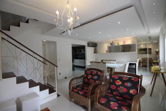 Sala de casa de condomínio à venda com 4 quartos, 166m² em Freguesia (jacarepaguá), Rio de Janeiro