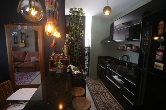 Cozinha de apartamento à venda com 2 quartos, 142m² em Buritis, Belo Horizonte