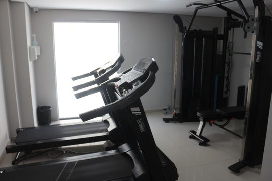 Área comum - Academia de apartamento à venda com 3 quartos, 160m² em Santa Maria, São Caetano do Sul