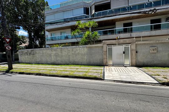 Fachada de apartamento à venda com 4 quartos, 176m² em Recreio dos Bandeirantes, Rio de Janeiro
