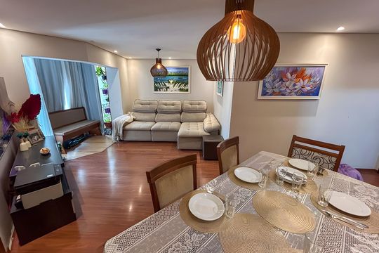 Sala de apartamento à venda com 3 quartos, 73m² em Santa Teresinha, São Paulo