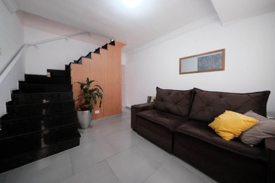 Sala de casa de condomínio à venda com 2 quartos, 58m² em Jardim Matarazzo, São Paulo