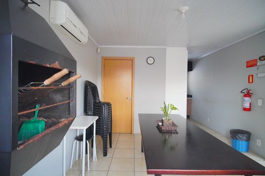 Área comum - Salão de festas de apartamento à venda com 2 quartos, 90m² em Vila Nova, Novo Hamburgo