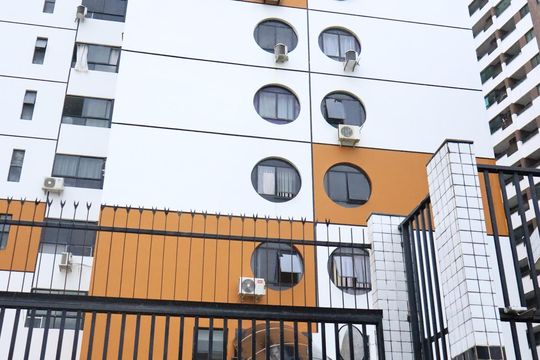 Fachada de apartamento para alugar com 1 quarto, 45m² em Brotas, Salvador