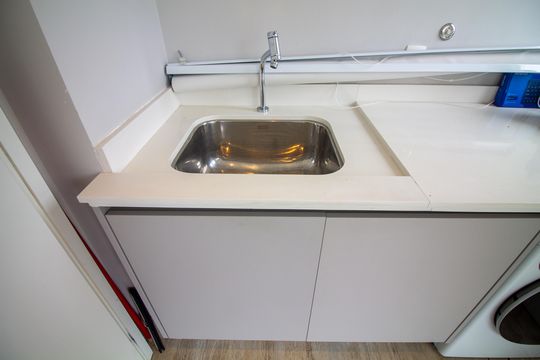 Área de Serviço de apartamento à venda com 1 quarto, 70m² em Chácara Santo Antônio (zona Sul), São Paulo