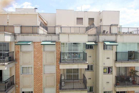 Vista do Quarto de apartamento à venda com 2 quartos, 83m² em Jardim Leonor, São Paulo