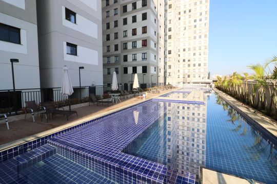 Área comum - Piscina de apartamento à venda com 1 quarto, 37m² em Presidente Altino, Osasco