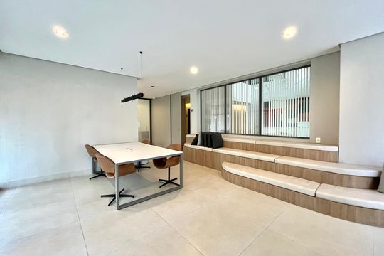 Área comum - Coworking de apartamento à venda com 1 quarto, 65m² em Vila Clementino, São Paulo