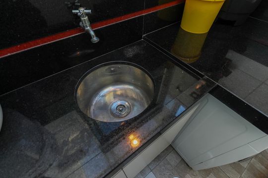 Área de Serviço de casa de condomínio para alugar com 2 quartos, 55m² em Vila Jacuí, São Paulo
