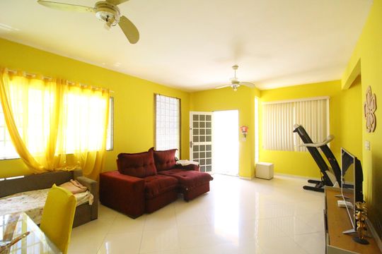 Sala de casa de condomínio para alugar com 3 quartos, 260m² em Freguesia (jacarepaguá), Rio de Janeiro