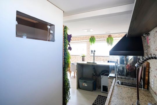 Varanda gourmet de apartamento para alugar com 3 quartos, 180m² em Vila Mussoline, São Bernardo do Campo