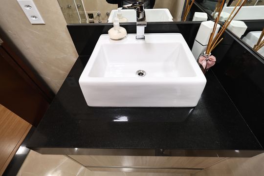Banheiro da Suíte de apartamento à venda com 4 quartos, 135m² em Jardim Bela Vista, Santo André
