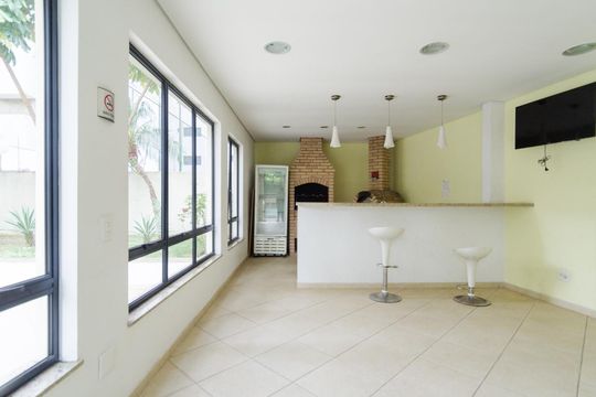 Área comum - Churrasqueira de apartamento à venda com 4 quartos, 135m² em Jardim Bela Vista, Santo André