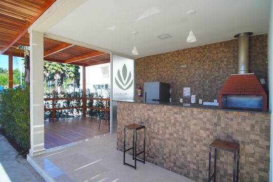 Área comum - Churrasqueira de apartamento à venda com 2 quartos, 45m² em Vila Rosa, Novo Hamburgo