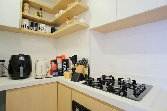 Cozinha de apartamento à venda com 2 quartos, 35m² em Tatuapé, São Paulo