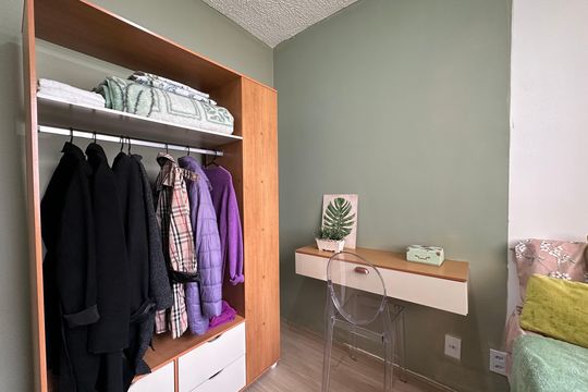 Quarto 1 de apartamento à venda com 2 quartos, 36m² em Várzea da Barra Funda, São Paulo