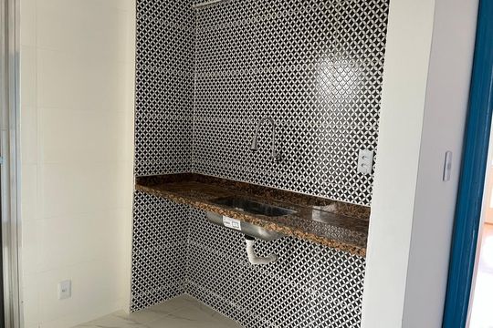 Cozinha de apartamento à venda com 2 quartos, 50m² em Tijuca, Rio de Janeiro