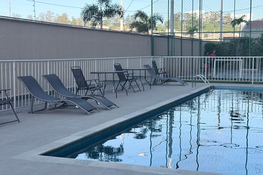 Área comum - Piscina de apartamento para alugar com 2 quartos, 42m² em Jardim Florence, Campinas
