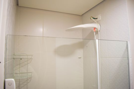 Banheiro de apartamento para alugar com 1 quarto, 27m² em Tatuapé, São Paulo
