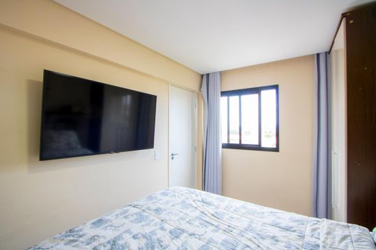 Quarto 1 de apartamento à venda com 2 quartos, 47m² em Jardim Jamaica, Santo André