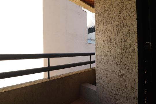 Varanda Quarto 1 suíte de apartamento para alugar com 3 quartos, 100m² em Campestre, Santo André