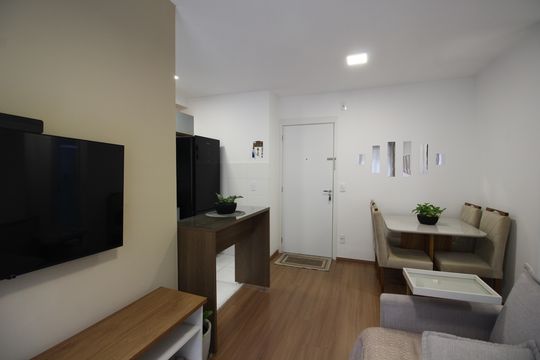 Sala de apartamento à venda com 2 quartos, 50m² em Pechincha, Rio de Janeiro