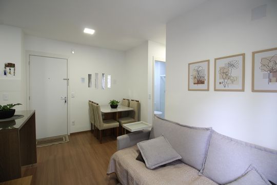 Sala de apartamento à venda com 2 quartos, 50m² em Pechincha, Rio de Janeiro