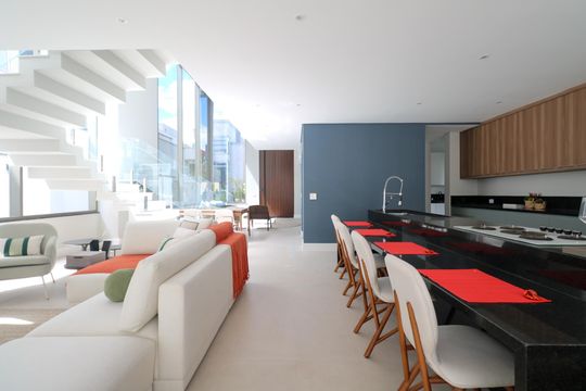Cozinha e Sala de casa de condomínio à venda com 5 quartos, 800m² em Cerâmica, São Caetano do Sul