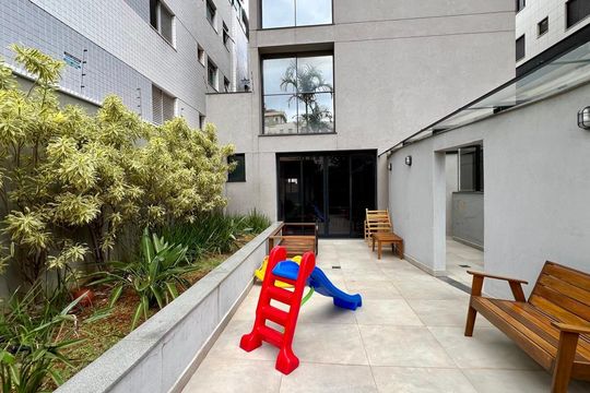 Área comum de apartamento à venda com 3 quartos, 85m² em Serra, Belo Horizonte